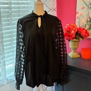 black blouse
